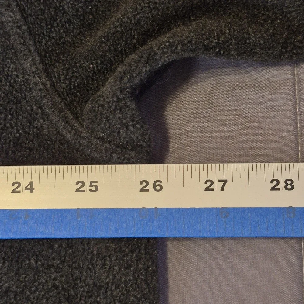 North Face Shirt Jacket Mens XL Gray Fleece Button Up Outdoor Western Pockets